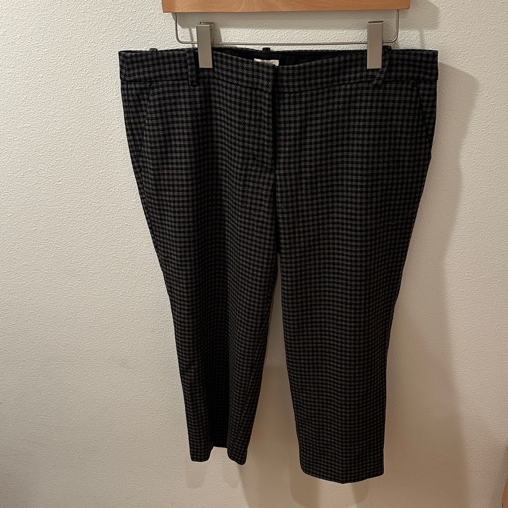 J. Crew Checkered Pants